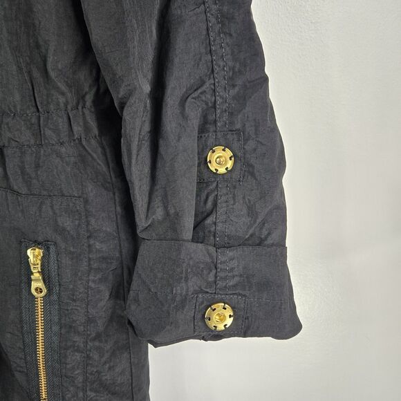 Tart Collections Women's Size Small Black Jacket Gold Hardware - Picture 4 of 11